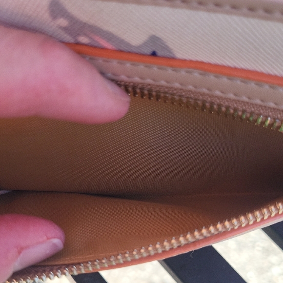 Spartina 449 Floral Wallet - Blue, Red, Tan - Picture 13 of 16